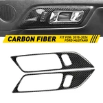 Carbon Fiber Interior Door Handle Trim Cover Fit Ford Mustang 2015-2024 New. Price: $23.74.