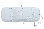 Genuine Mercedes-benz Antenna 223-905-14-09 New. Price: $274.29.