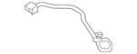 Genuine Nissan Antenna 25975-5AA0A New. Price: $141.52.
