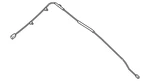 Genuine Nissan Feed Line 28242-3TA1A New. Price: $38.69.