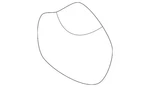 Genuine Ford Antenna Bezel 1L2Z-18922-AA New. Price: $5.04.