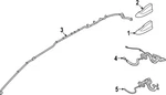 Genuine Nissan Antenna Cable 28242-6TA0C New. Price: $53.57.