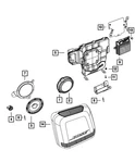 Genuine Mopar Amplifier Bracket 68184470AA New. Price: $31.93.