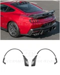 24-UP Ford Mustang S650 Matte Black Rear Quarter Fender Flares Mud Flap New. Price: $229.98.