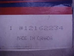 Gm # 12162234 N.o.s Cable. New. Price: $11.42.