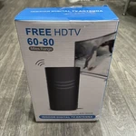 Free Hdtv Indoor Digital Antenna AN-3005 60-80 Mile Range E017 Open. Price: $16.99.