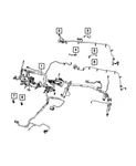Genuine Mopar Cellular Phone Antenna Cable 68402697AB New. Price: $46.03.