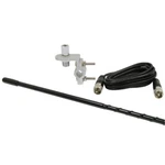 Roadpro RP-83W Black Foot Single Mirror Mount Cb Antenna Kit With 9 Cable New. Price: $37.99.