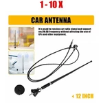 16" Aerial Am Radio Antenna W/extension Cable Roof Mast Whip Universal 1-10X New. Price: $64.08.