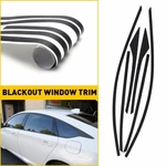 6X Chrome Delete Carbon Fiber Vinyl Window Trims For Honda Accord 2018-2022 New. Price: $18.04.