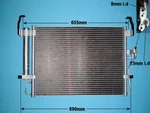 Autoair Aircon Condenser 16-1152 For Hyundai Coupe Ii Brand. Price: $109.01.