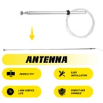 Brand New Genuine For Lexus 2002-10 SC430 Antenna Rod Mast & Cable 86337-24340 Y. Price: $14.24.