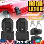 Hood Latches Catch Lock For Jeep Jlu Wrangler Gladiator Jt 2018-2023 With Key New. Price: $33.24.