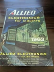 Vtg 1963 Allied Electronics Catalog Car Home Audio Ham Cb Radio Stereo Antennas Acceptable. Price: $17.95.