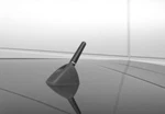 Perrin 2" Short Aluminum Antenna For Subaru 2008-2014 Wrx & Sti Wo Navi New. Price: $25.50.