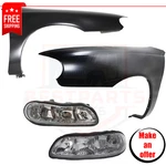 Front Fenders And Headlights Set Of 4 Steel For 1997-2003 Chevrolet Malibu New. Price: $472.99.