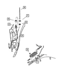 Genuine Mopar Antenna Cable 56038617AB New. Price: $75.70.