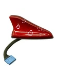2022 Hyundai Santa Fe Roof Mounted Radio Shark Fin Antenna Red (Y2E) *scratch* Used. Price: $127.66.