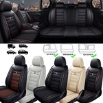 For Toyota Car Cover 5-SEAT Full Set Deluxe Leather Front & Rear Protectors New. Price: $85.40.