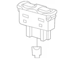 Genuine Mercedes-benz Switch 220-821-90-58-64 New. Price: $111.66.