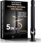 Rubber Antenna For Truck (5INCH) Ecoauto Dodge Gmc Chevy Wrangler (carbon Fiber) New. Price: $25.00.