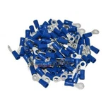 The Install Bay BVRT8 Blue Vinyl 16-14 Gauge #8 Wire Ring Terminal (100/PACK) New. Price: $14.95.