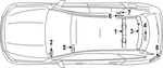 Genuine Mercedes-benz Antenna 214-905-66-00 New. Price: $53.56.