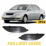 2X Front Bumper Fog Light Bezel Cover New For 2005 2008 Toyota Corolla. Price: $12.99.