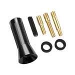 Carbon Fiber Radio Fm Antena Black Universal 1.4" Inches Antenna Aerial New. Price: $8.99.
