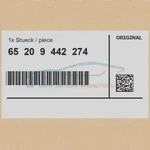 Genuine Bmw 65209442274 - Neu. Price: $111.66.