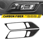 Real Carbon Fiber Interior Door Handle Trim Cover Fit Ford Mustang 2015-2024 New. Price: $17.09.
