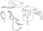 Genuine Gm Antenna Assembly 87832572 New. Price: $81.68.