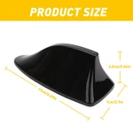 1X Universal Shark Fin Antenna Cover Radio Fm/am Signal Booster Aerial New. Price: $10.99.