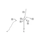 Genuine Mopar Cable & Base Assembly Antenna 68552122AA New. Price: $74.47.