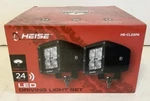 New Heise HE-CL22PK 4-LED Black Cube Driving 2-PACK Set Car Lighting. Price: $71.20.