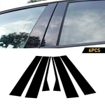 New Black Pillar Post 6PCS Set Door Trim Cover For Vw Jetta Sedan 06 07 08 09 10. Price: $13.99.