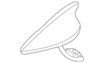 Genuine Kia Antenna 96210-P1250EB New. Price: $302.47.