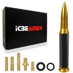 Icbeamer Pickup Truck Gold Carbon Fiber 50 Cal Bullet Antenna, 5.5" New. Price: $19.99.
