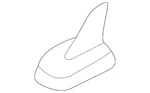 Genuine Volkswagen Antenna 5Q0-035-507-AD-5FQ New. Price: $319.65.