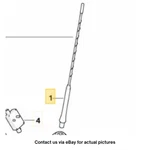 2007 2015 Mini Cooper Antenna Mast Oem 65203453893 Used. Price: $94.99.