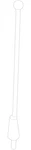 Genuine Nissan Radio Antenna Mast 28215-9E111 New. Price: $48.56.