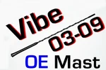 "oe" Pontiac Vibe Antenna Mast 2003-2010 Fuba Whip New. Price: $21.50.