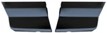 Lhrh 1987-96 Ford Pickup 97-98 F250HD F350 Bronco Front Fender Lower Rear Pair New. Price: $76.70.