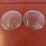 Vintage Yankee 6 1/4" Driving Fog Lamp Glass Lens Pair New. Price: $44.99.