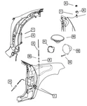 Genuine Mopar Antenna Body And Cable 4794136AA New. Price: $36.26.