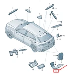 New Audi Q8 4MN Right Mobile Phone Antenna Bracket 4M8035526A 4M8-035-526-A. Price: $21.70.