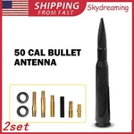 2SET Carbon Fiber Bullet Antenna 50CAL For Chevrolet Silverado Gmc Sierra 1500 New. Price: $28.30.