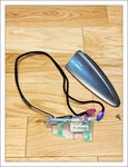 2006 - 2008 Bmw 7 Series Roof Shark Fin Radio Antenna With Cover Trim Oem Grey Used. Price: $63.46.