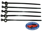 01-22 Gmc Engine Wiring Harness Loom Cable Tie Stud Mount Clamp Straps 5PC Zt. Price: $13.79.