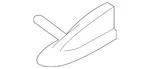 Genuine Mitsubishi Radio Antenna Assembly 28208W040P New. Price: $295.01.